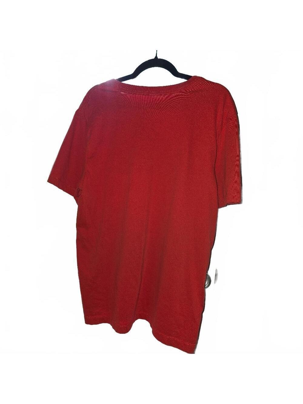 Nike Dri-FIT Red Graphic Tee Shirt | XL - Picture 2 of 3